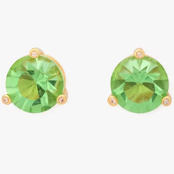 kate spade Jewelry - New Kate Spade Rise And Shine Studs
COLOR: Peridot